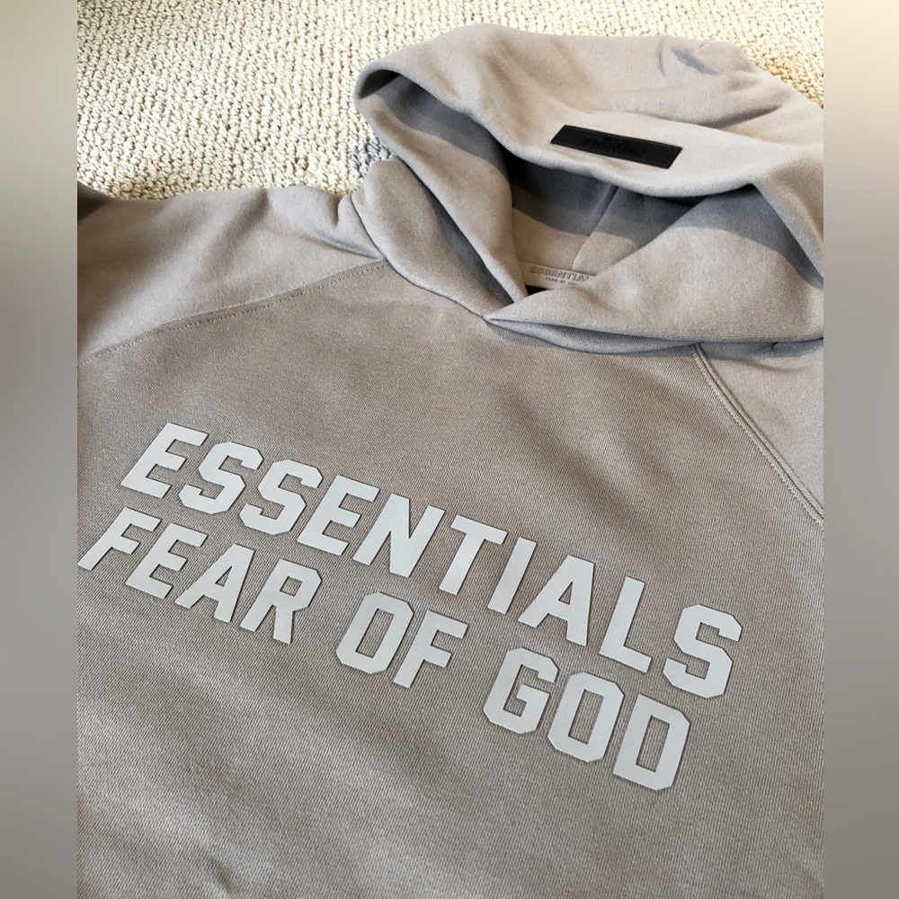 New Essentials Fear of God Seal Hoodie Authentic